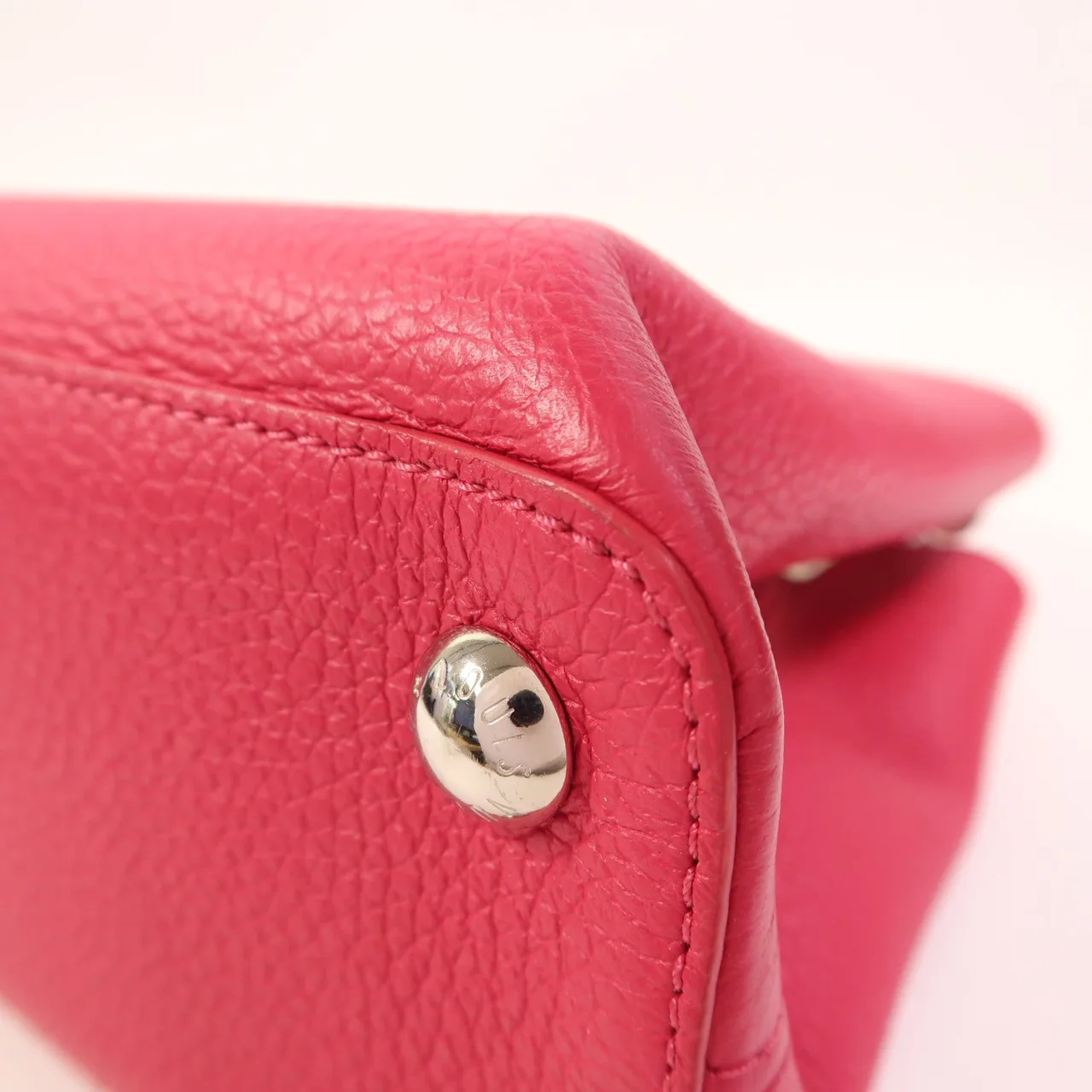 LOUIS VUITTON Capucines M90294 2-Way Bag Calfskin 粉色 / Pink Calfskin Rank A - Thumbnail 10