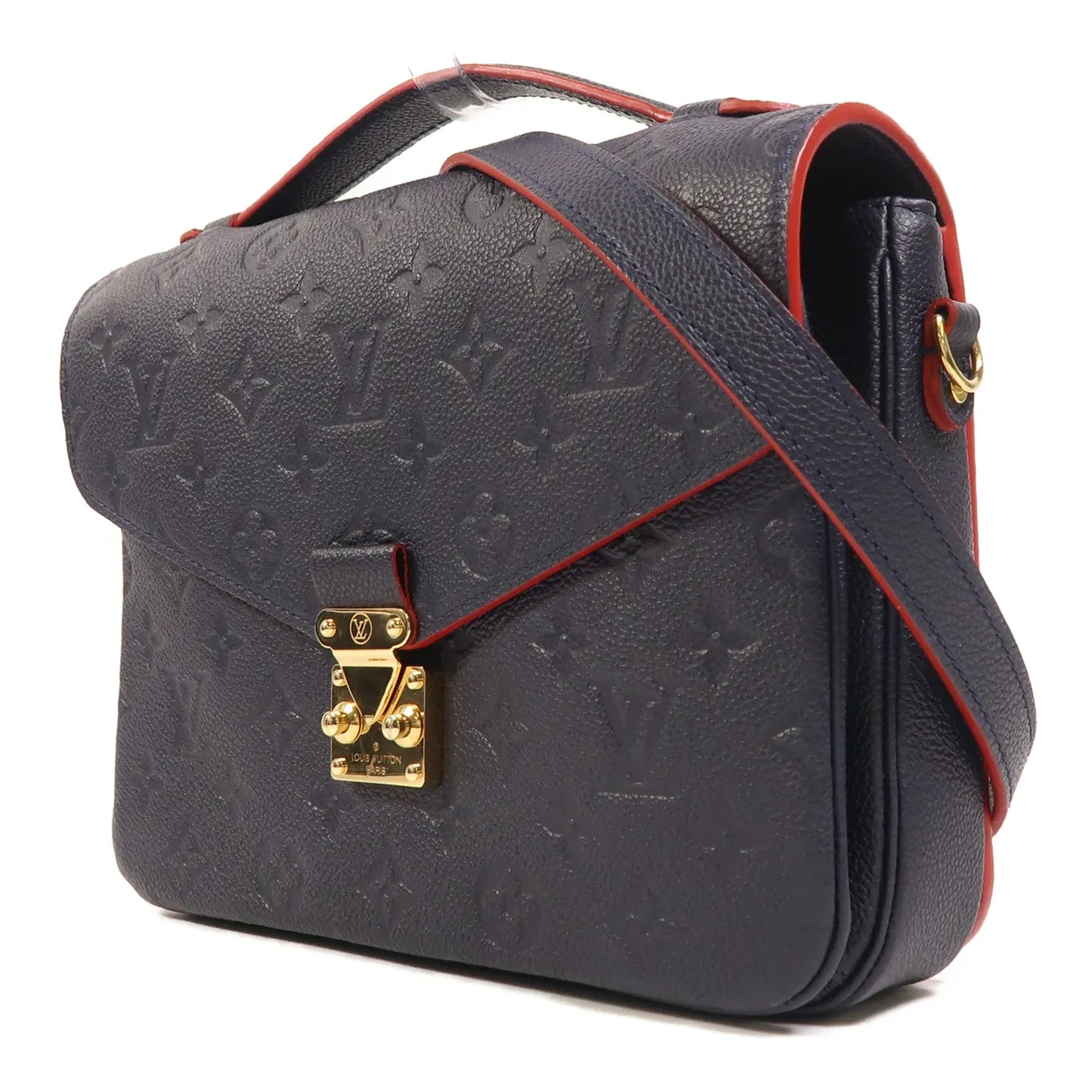LOUIS VUITTON Pochette Metis M44071 2-Way Bag Calfskin 海軍藍 / Navy Calfskin Rank A - Thumbnail 3