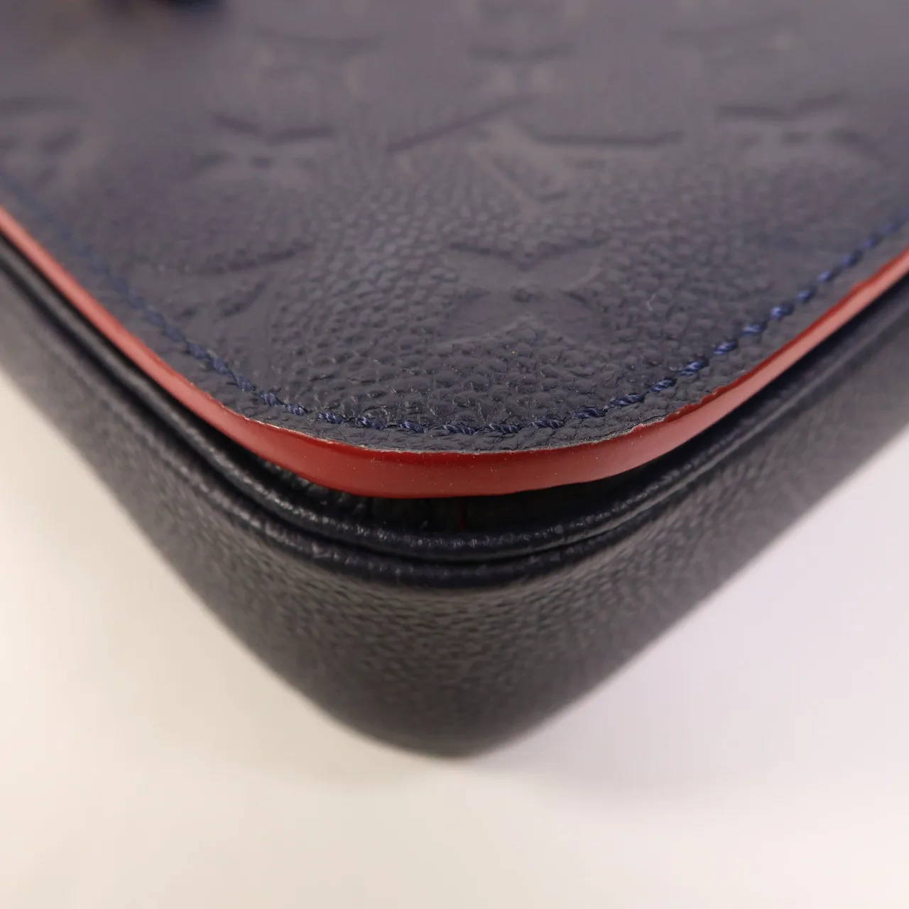 LOUIS VUITTON Pochette Metis M44071 2-Way Bag Calfskin 海軍藍 / Navy Calfskin Rank A - Thumbnail 14