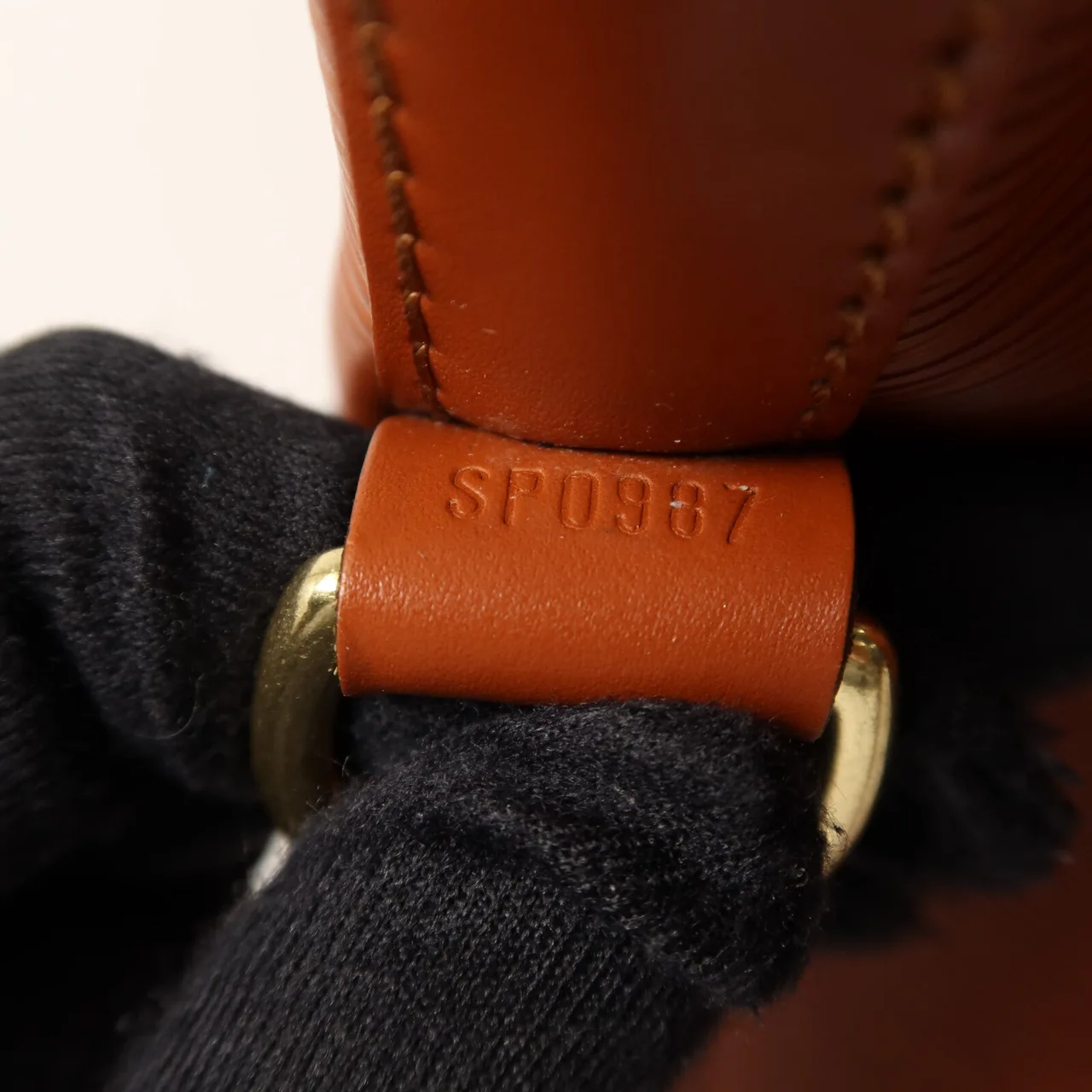 LOUIS VUITTON Noe M44008 Shoulder Bag Calfskin 棕色 / Brown Calfskin Rank A - Thumbnail 7