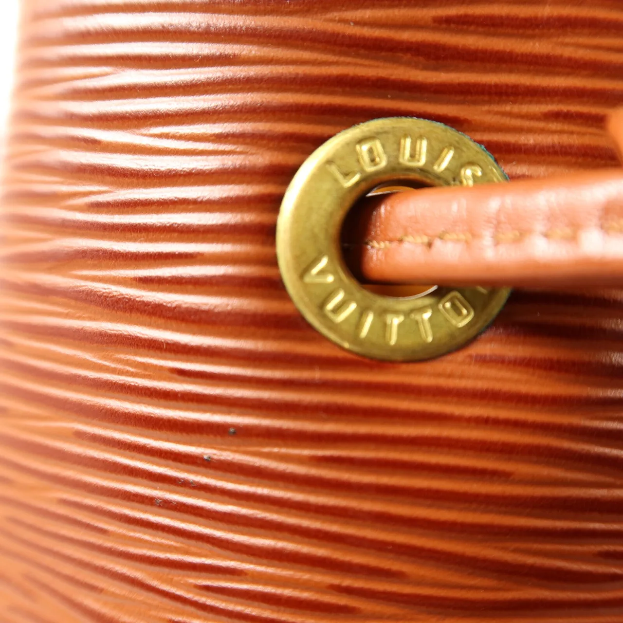 LOUIS VUITTON Noe M44008 Shoulder Bag Calfskin 棕色 / Brown Calfskin Rank A - Thumbnail 10