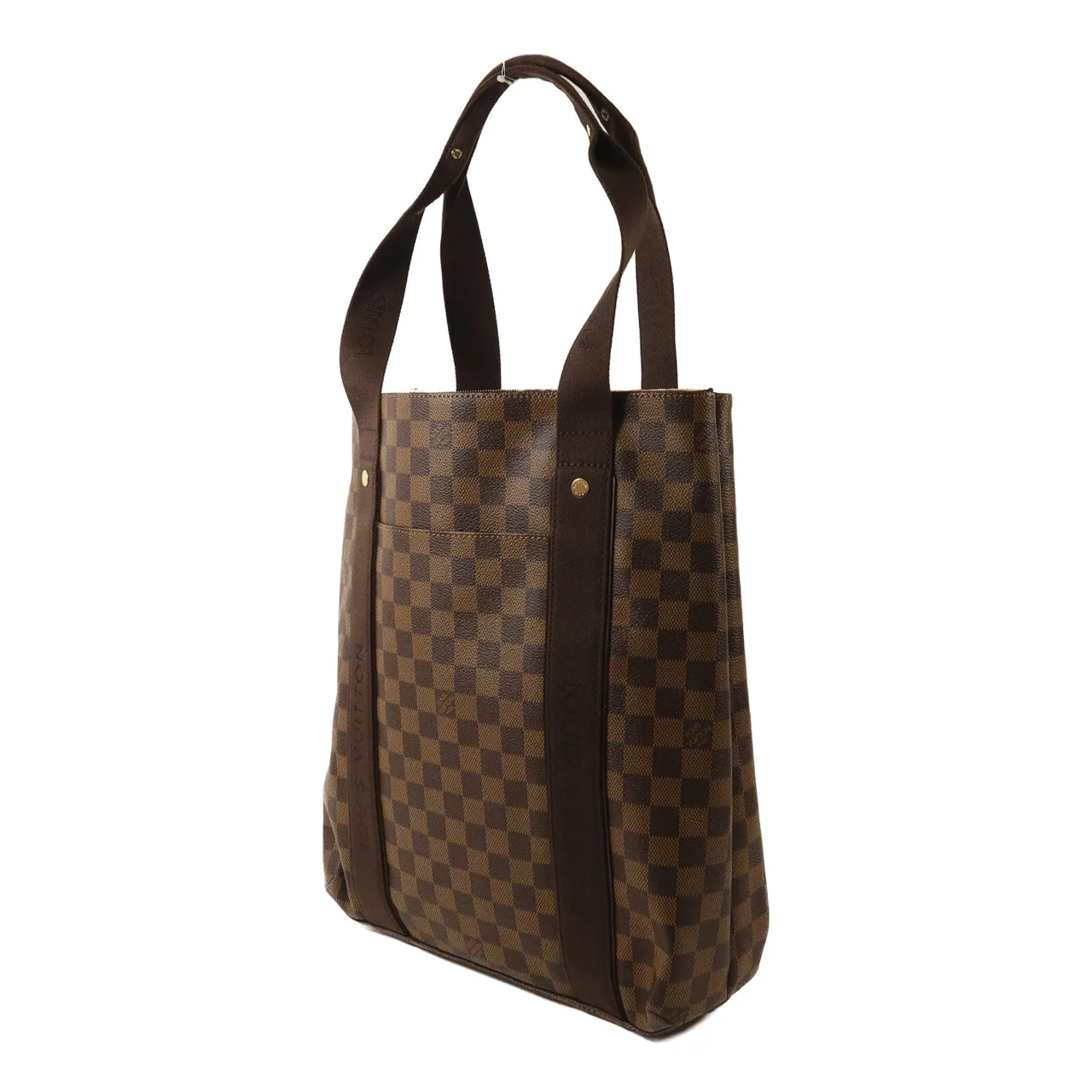 LOUIS VUITTON Beaubourg N52006 Tote Bag Coated Canvas 棕色 Coated Canvas Rank A - Thumbnail 3