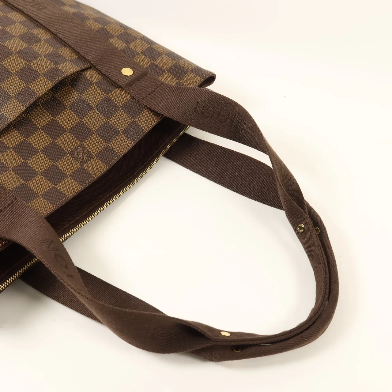 LOUIS VUITTON Beaubourg N52006 Tote Bag Coated Canvas 棕色 Coated Canvas Rank A - Thumbnail 5