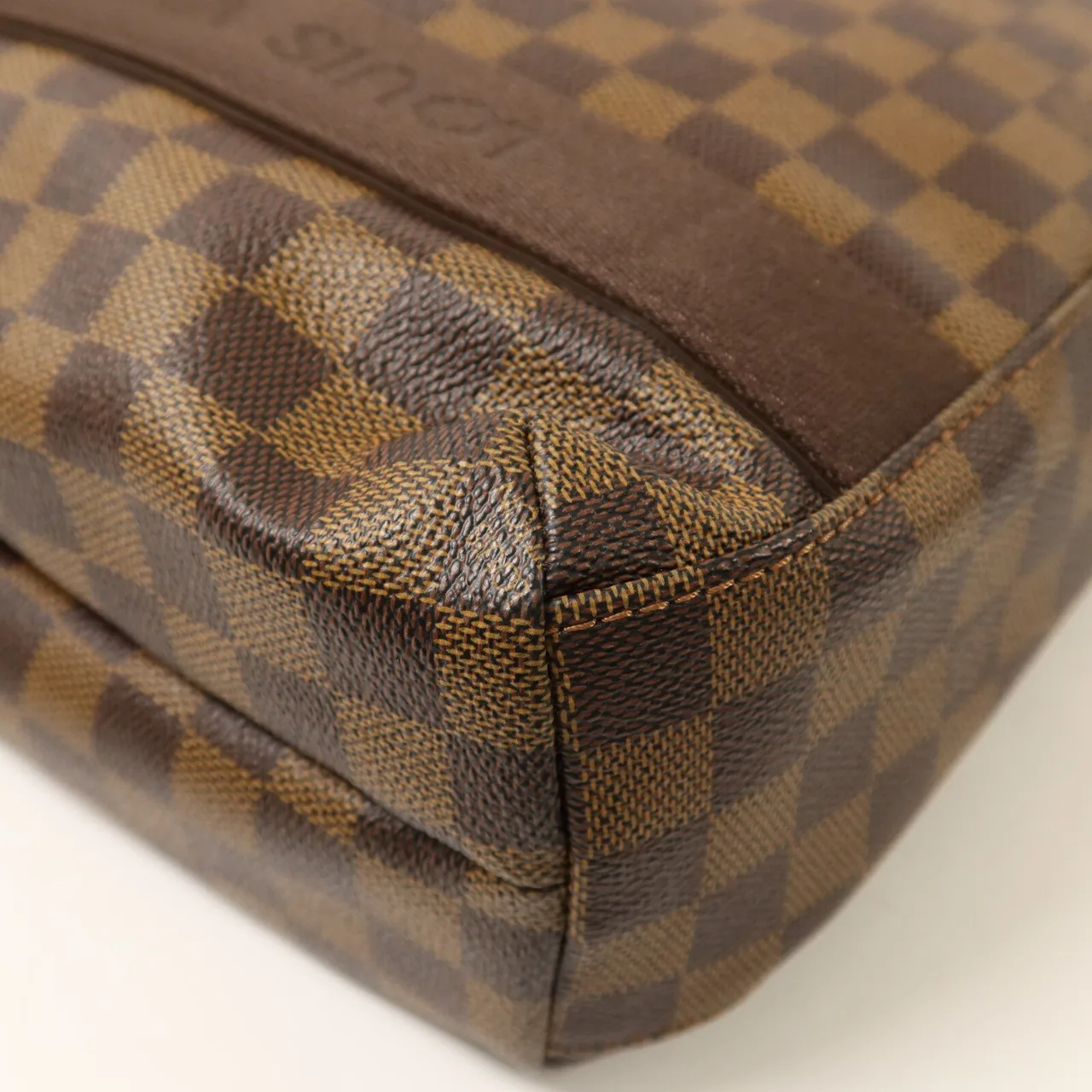 LOUIS VUITTON Beaubourg N52006 Tote Bag Coated Canvas 棕色 Coated Canvas Rank A - Thumbnail 12