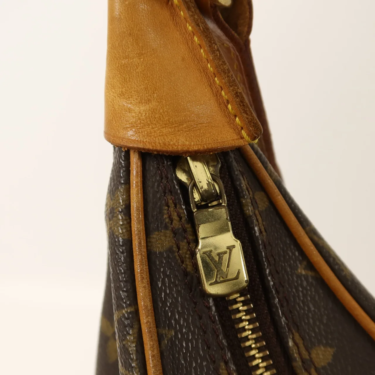 LOUIS VUITTON Boulogne M51265 Shoulder Bag Coated Canvas 棕色 Coated Canvas Rank B - Thumbnail 9