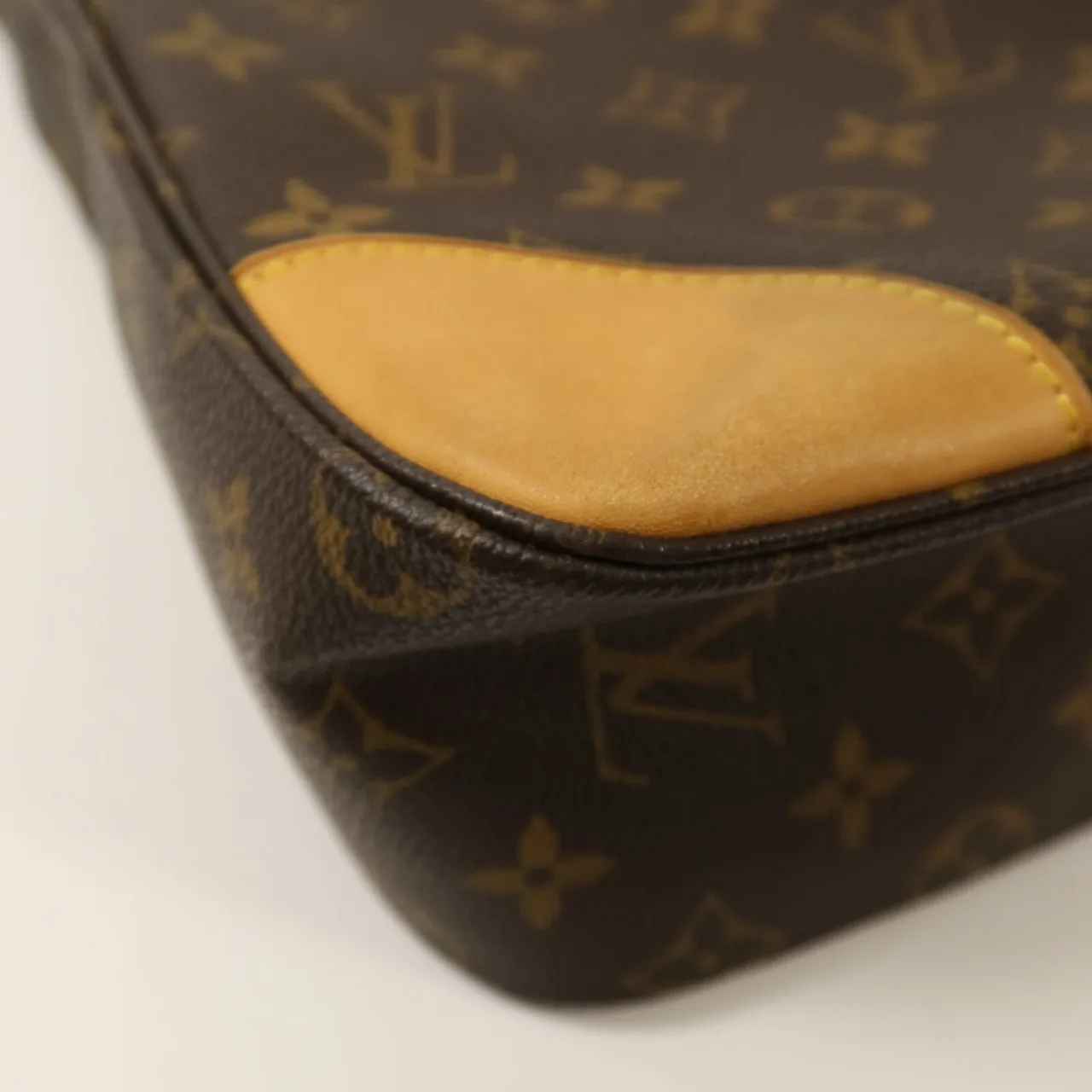 LOUIS VUITTON Boulogne M51265 Shoulder Bag Coated Canvas 棕色 Coated Canvas Rank B - Thumbnail 12