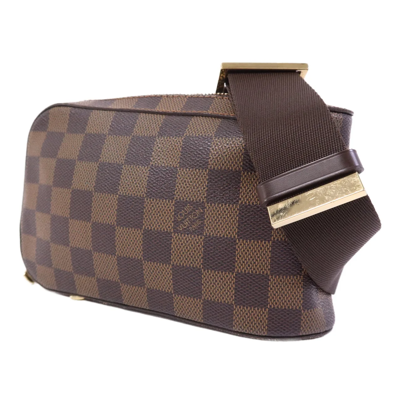 LOUIS VUITTON Geronimos N51994 腰包 塗層帆布 棕色 / Brown 塗層帆布 中古品B - 縮圖 3