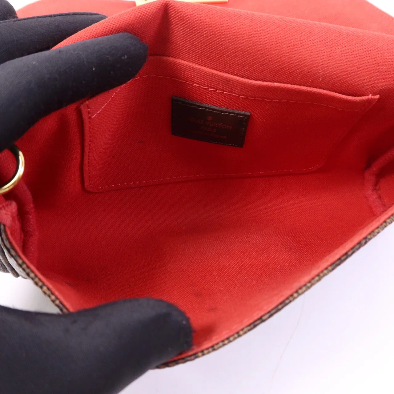 LOUIS VUITTON Favorite N41129 兩用包 塗層帆布 棕色 / Brown 塗層帆布 中古品B - 縮圖 5