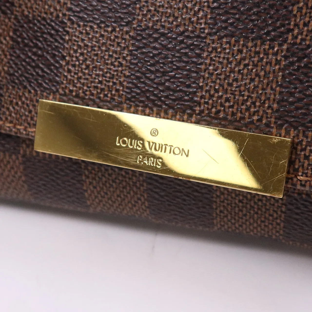 LOUIS VUITTON Favorite N41129 兩用包 塗層帆布 棕色 / Brown 塗層帆布 中古品B - 縮圖 7