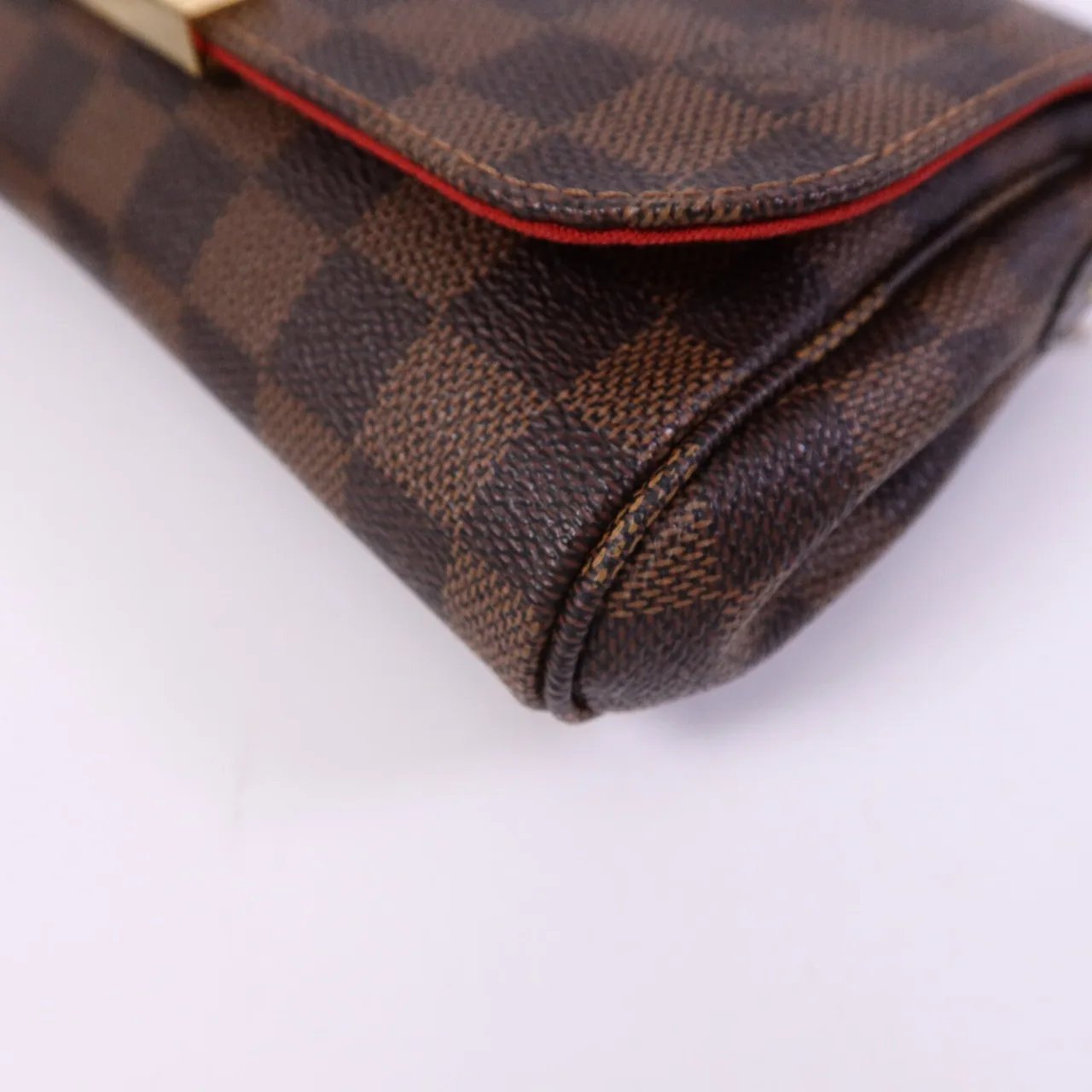 LOUIS VUITTON Favorite N41129 兩用包 塗層帆布 棕色 / Brown 塗層帆布 中古品B - 縮圖 10