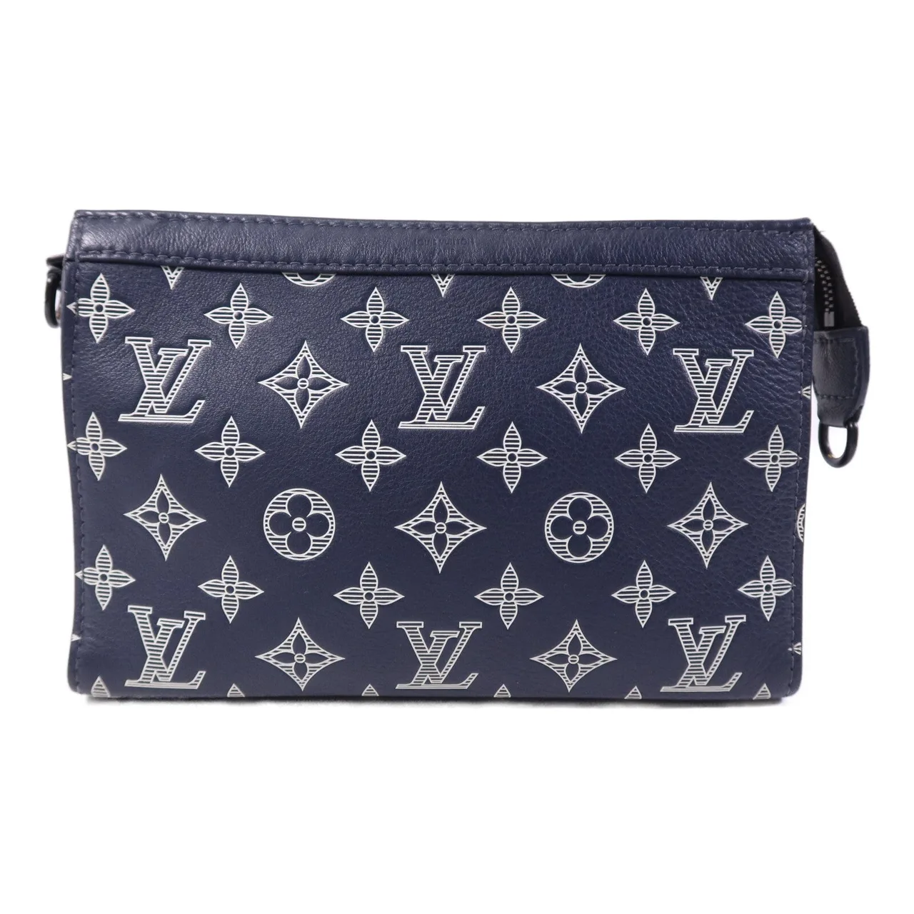 LOUIS VUITTON Gaston M83384 Shoulder Bag Calfskin 藍色 / Blue Calfskin Rank A - Thumbnail 2
