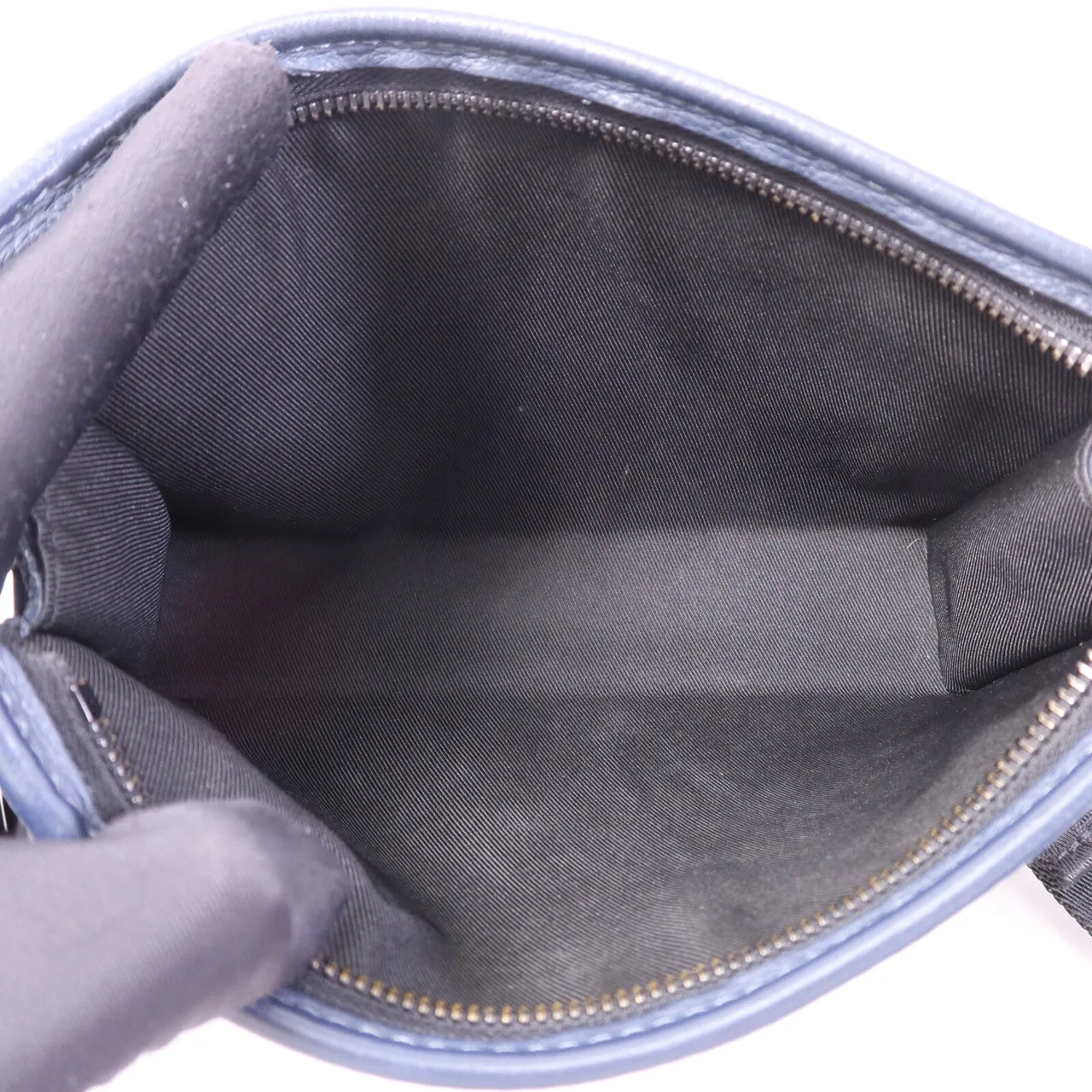 LOUIS VUITTON Gaston M83384 Shoulder Bag Calfskin 藍色 / Blue Calfskin Rank A - Thumbnail 5