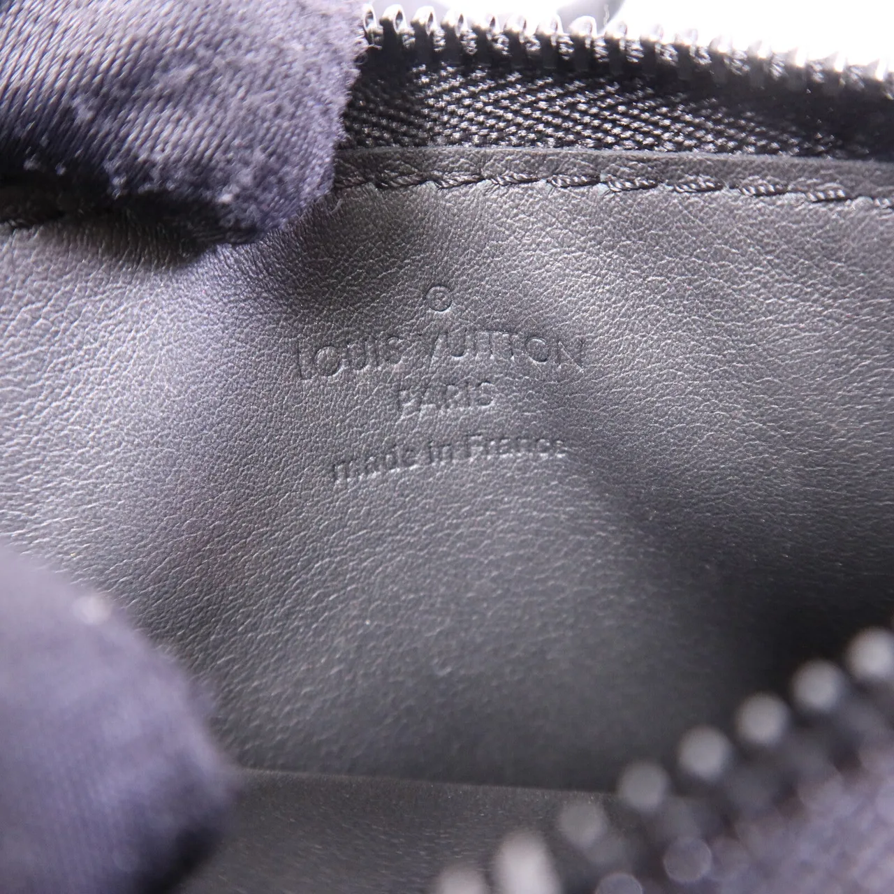 LOUIS VUITTON Gaston M81115 Shoulder Bag Leather 黑色 / Black Leather Rank B - Thumbnail 6