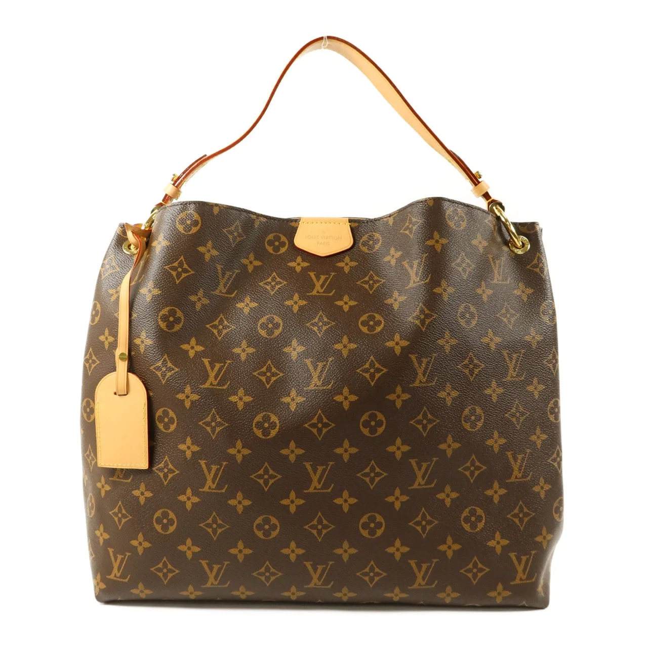 LOUIS VUITTON Graceful M43704 Shoulder Bag Coated Canvas 棕色 / Brown