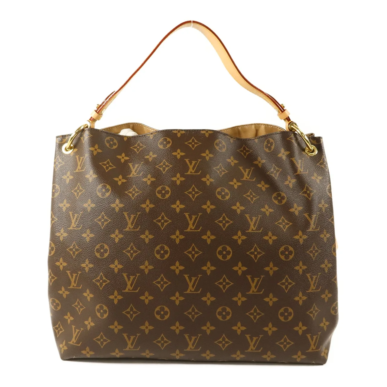 LOUIS VUITTON Graceful M43704 Shoulder Bag Coated Canvas 棕色 / Brown Coated Canvas Rank B - Thumbnail 2