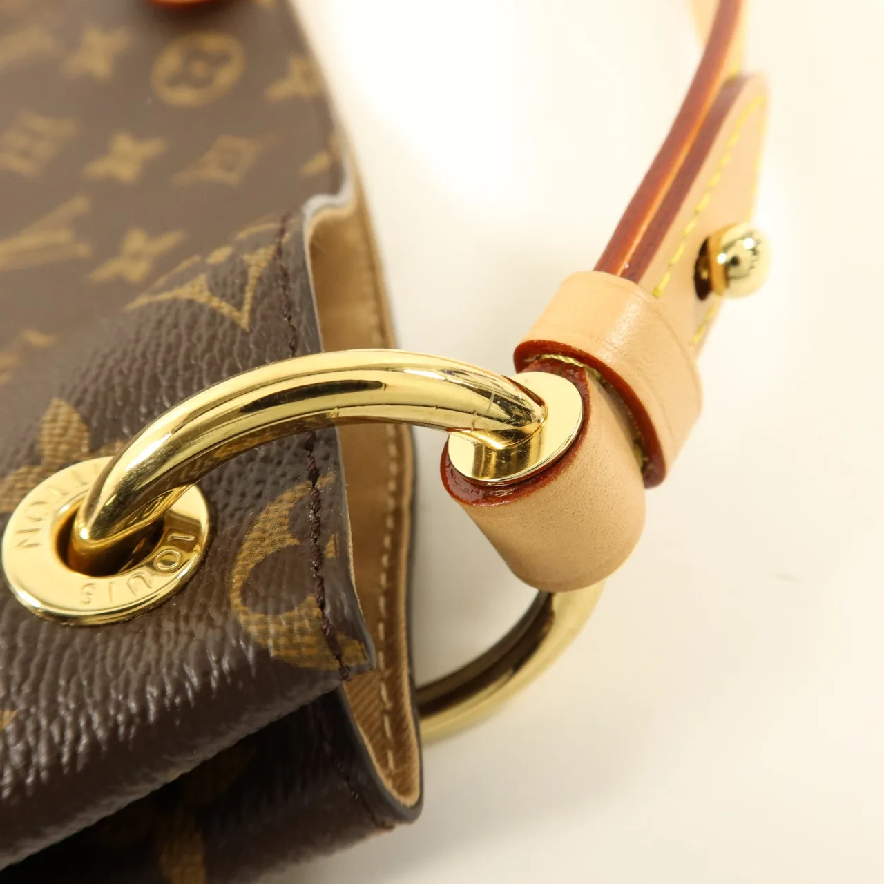 LOUIS VUITTON Graceful M43704 Shoulder Bag Coated Canvas 棕色 / Brown Coated Canvas Rank B - Thumbnail 11