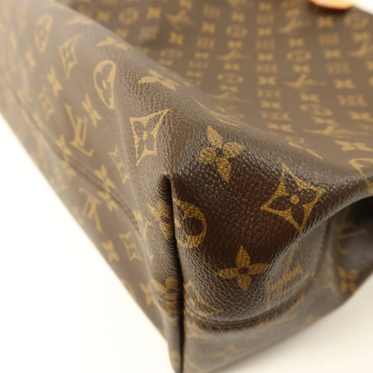 LOUIS VUITTON Graceful M43704 Shoulder Bag Coated Canvas 棕色 / Brown Coated Canvas Rank B - Thumbnail 12
