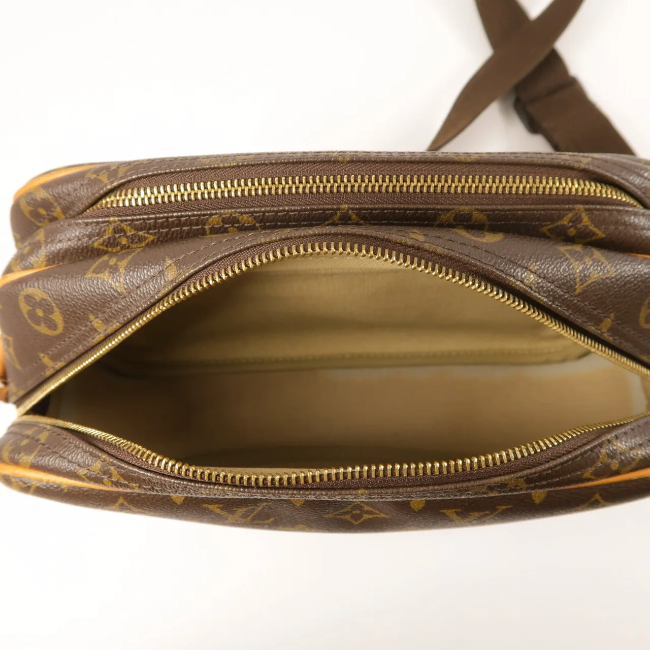 LOUIS VUITTON Reporter M45254 Shoulder Bag Coated Canvas 棕色 / Brown Coated Canvas Rank B - Thumbnail 5