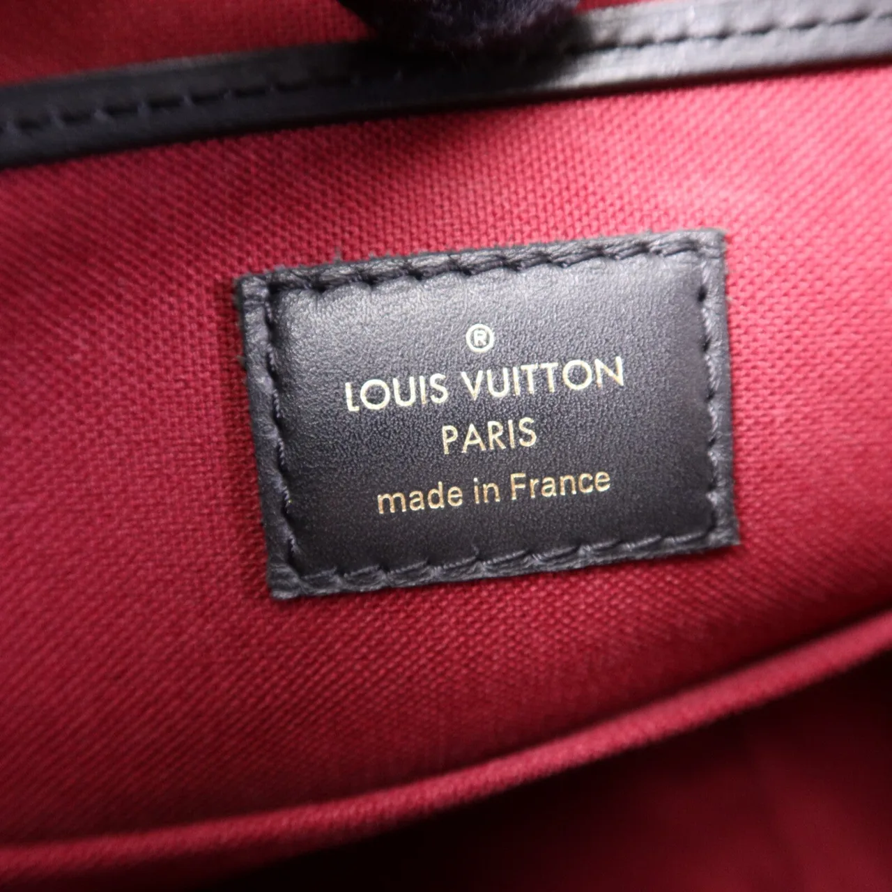 LOUIS VUITTON Montsouris M45516 Backpack Coated Canvas 棕色 / 黑色 Coated Canvas Rank B - Thumbnail 6