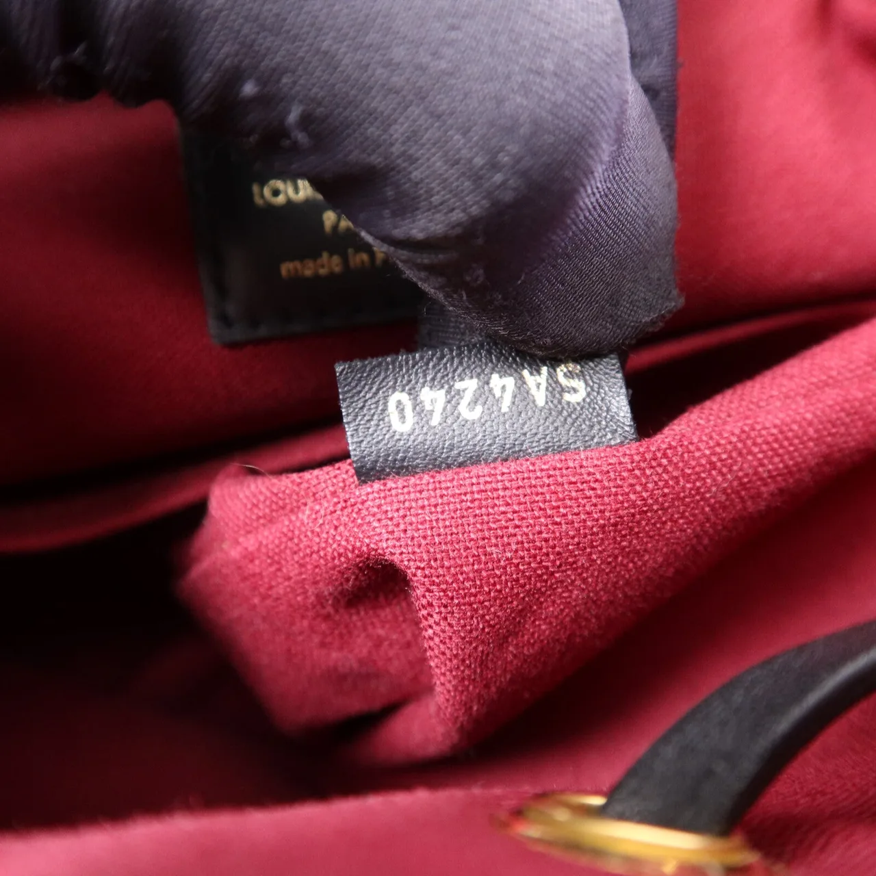 LOUIS VUITTON Montsouris M45516 Backpack Coated Canvas 棕色 / 黑色 Coated Canvas Rank B - Thumbnail 7