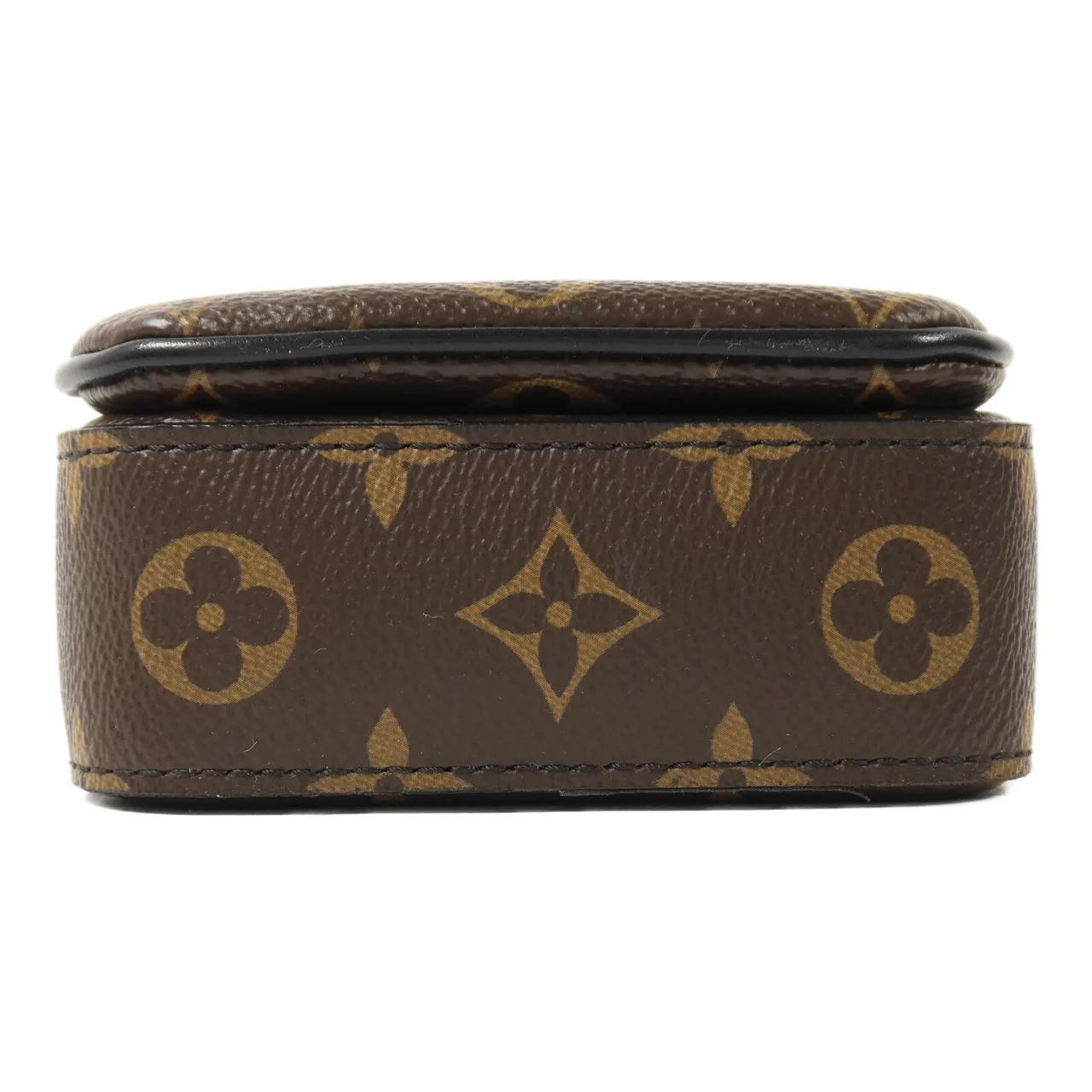 LOUIS VUITTON S-Lock M81522 Shoulder Bag Coated Canvas 棕色 / 黑色 / Black/Brown Coated Canvas Rank A - Thumbnail 4