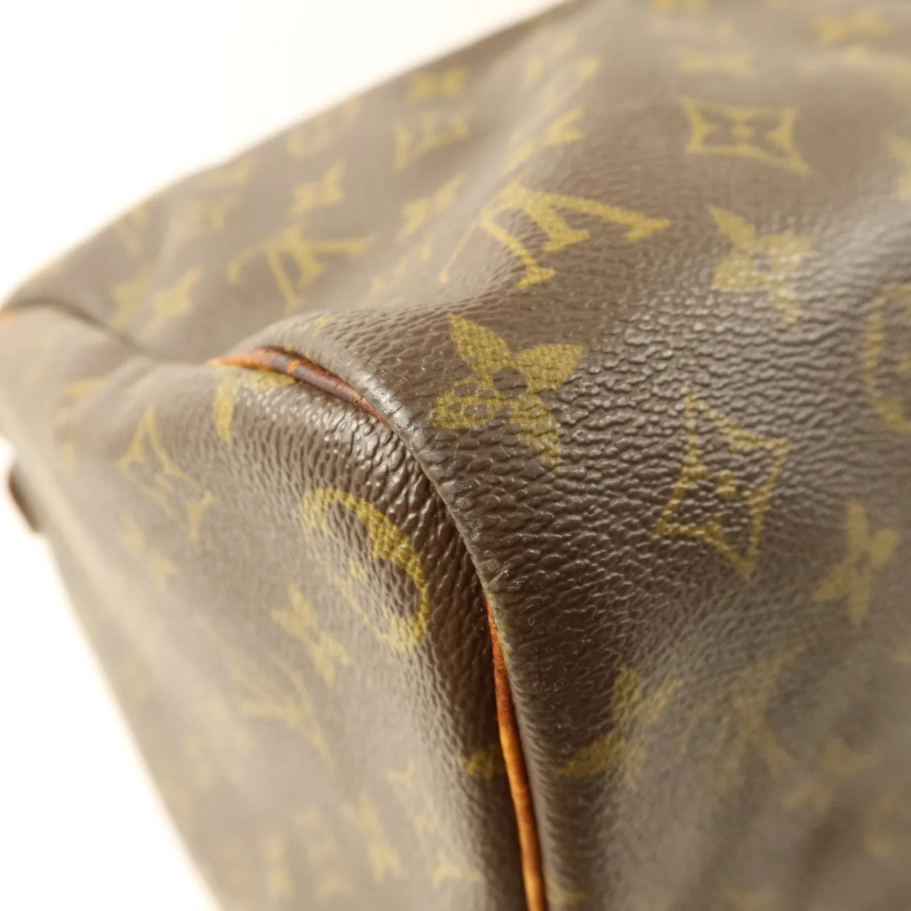 LOUIS VUITTON Keepall M41428 Boston Bag Coated Canvas 棕色 Coated Canvas Rank C - Thumbnail 14