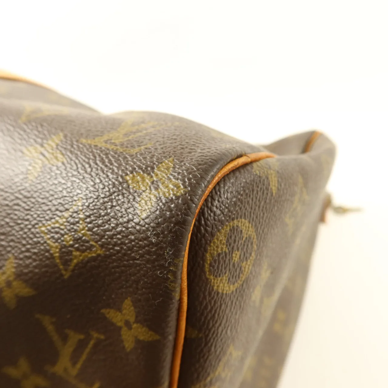LOUIS VUITTON Keepall M41428 Boston Bag Coated Canvas 棕色 Coated Canvas Rank C - Thumbnail 15
