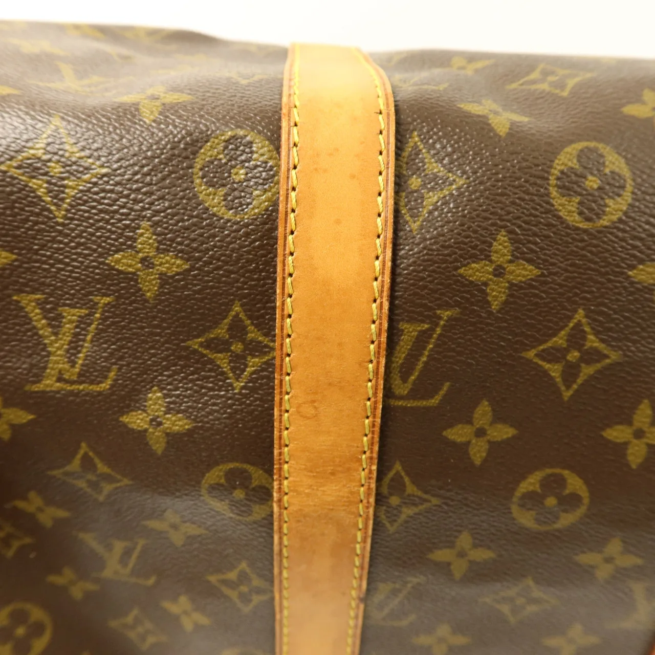 LOUIS VUITTON Keepall M41428 Boston Bag Coated Canvas 棕色 Coated Canvas Rank C - Thumbnail 18