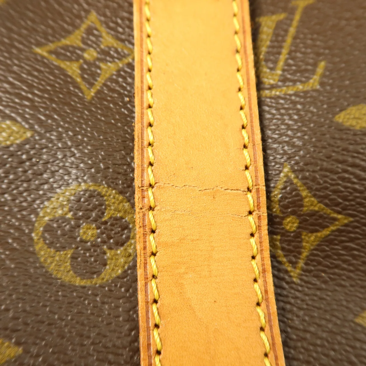 LOUIS VUITTON Keepall M41428 Boston Bag Coated Canvas 棕色 Coated Canvas Rank C - Thumbnail 19