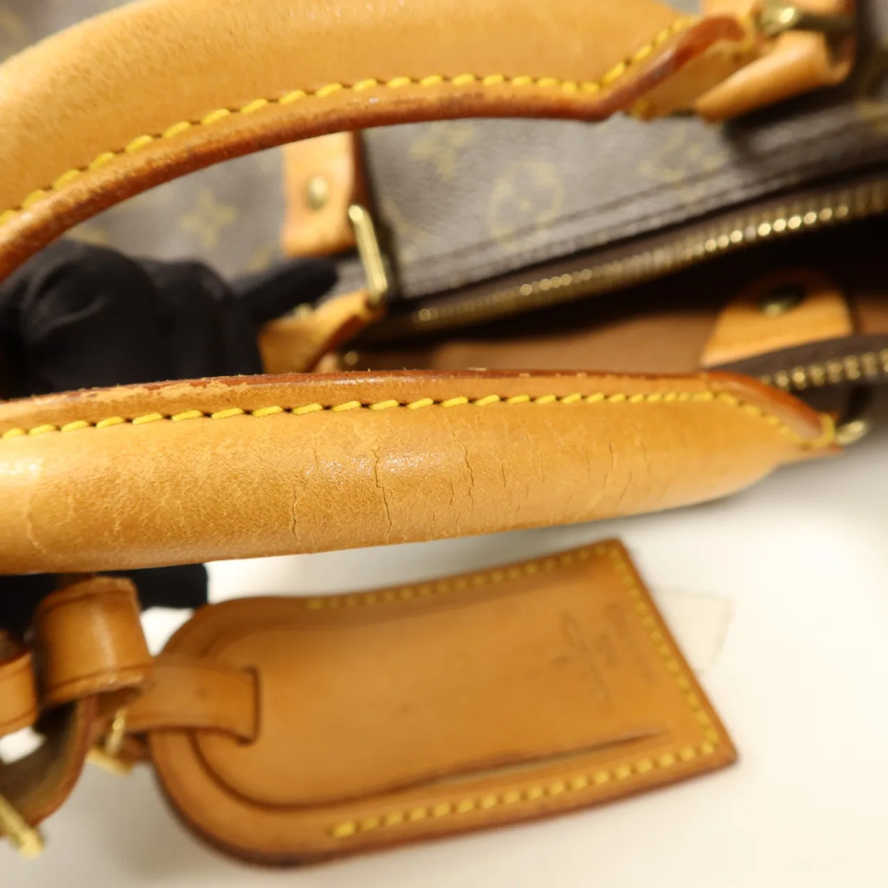 LOUIS VUITTON Keepall M41428 Boston Bag Coated Canvas 棕色 Coated Canvas Rank C - Thumbnail 21