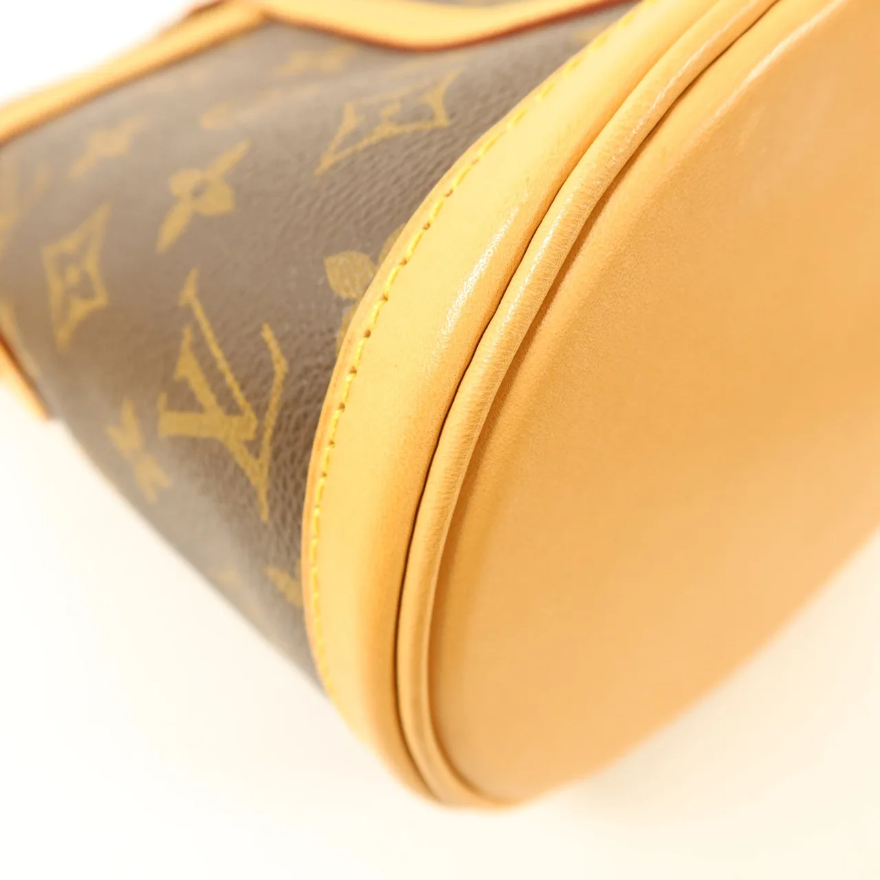 LOUIS VUITTON Duffle M43587 兩用包 塗層帆布 棕色 塗層帆布 中古品B - 縮圖 16