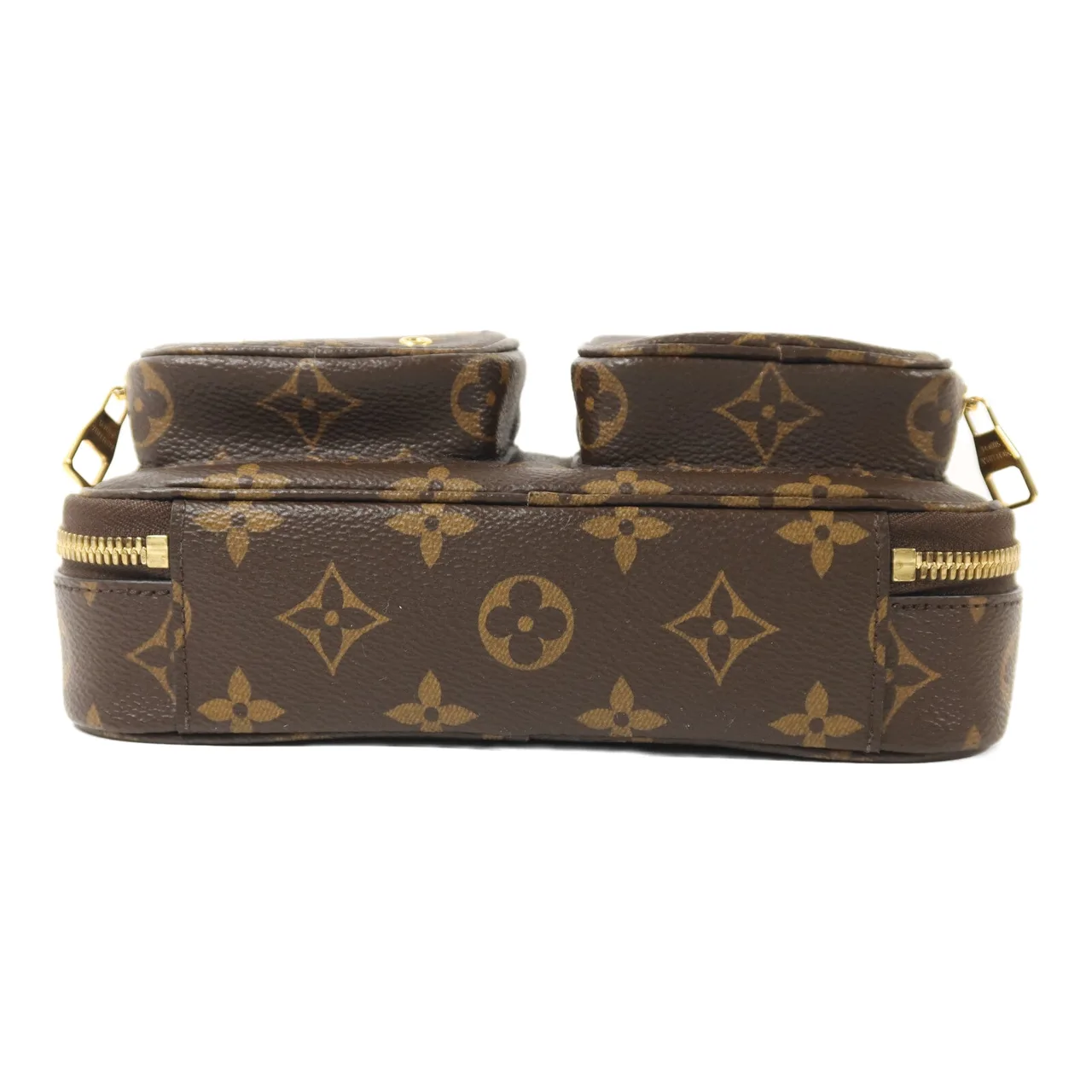 LOUIS VUITTON Utility M80446 2-Way Bag Coated Canvas 棕色 Coated Canvas Rank A - Thumbnail 4