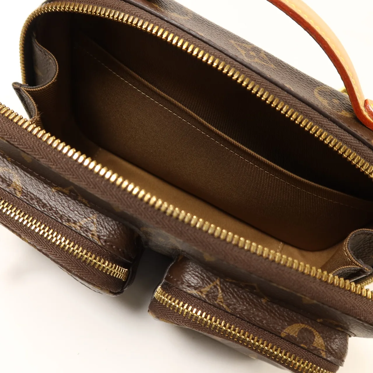 LOUIS VUITTON Utility M80446 2-Way Bag Coated Canvas 棕色 Coated Canvas Rank A - Thumbnail 5