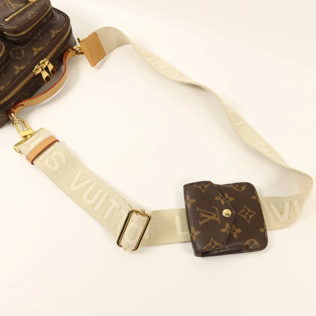 LOUIS VUITTON Utility M80446 2-Way Bag Coated Canvas 棕色 Coated Canvas Rank A - Thumbnail 7