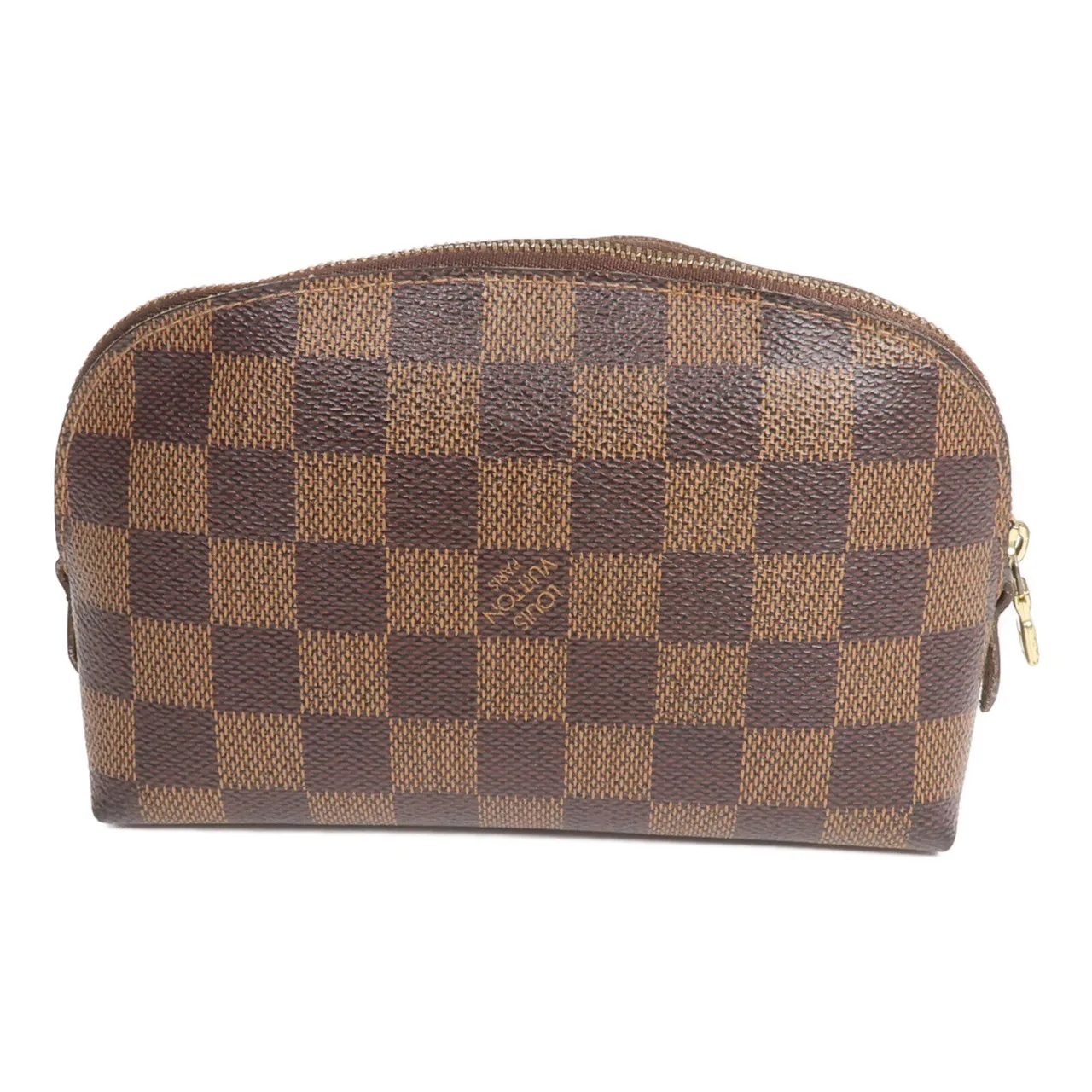 LOUIS VUITTON Cosmetic Pouch N47516 手拿包 塗層帆布 棕色 / Brown 塗層帆布 中古品B - 縮圖 2