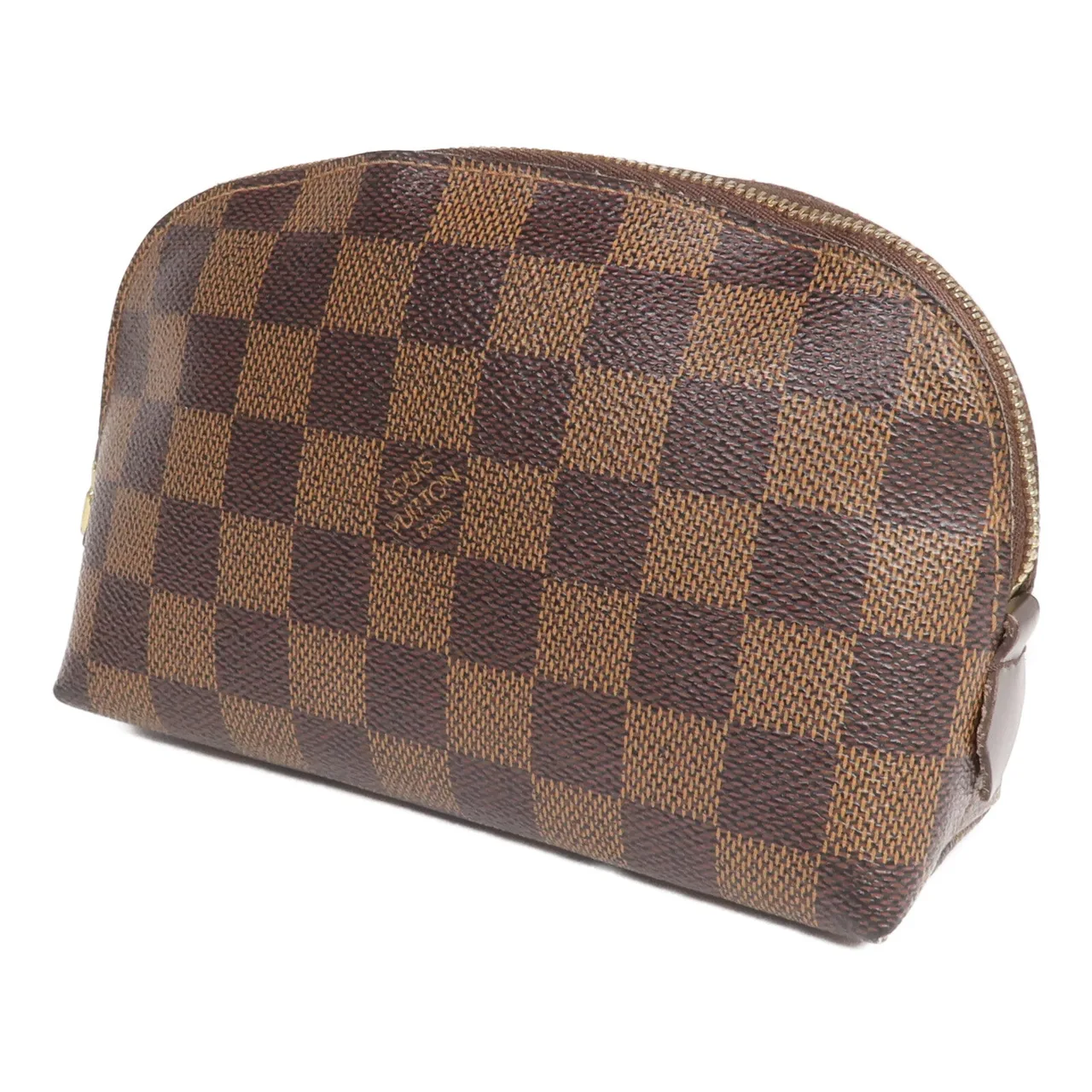 LOUIS VUITTON Cosmetic Pouch N47516 手拿包 塗層帆布 棕色 / Brown 塗層帆布 中古品B - 縮圖 3