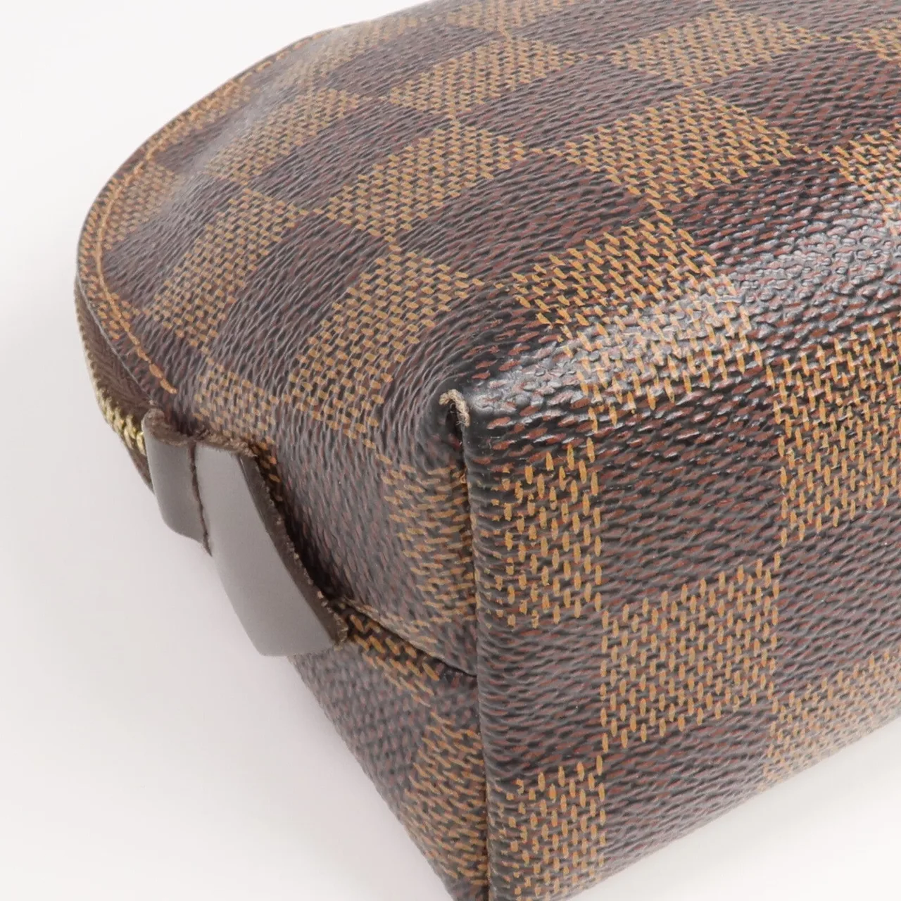LOUIS VUITTON Cosmetic Pouch N47516 手拿包 塗層帆布 棕色 / Brown 塗層帆布 中古品B - 縮圖 9