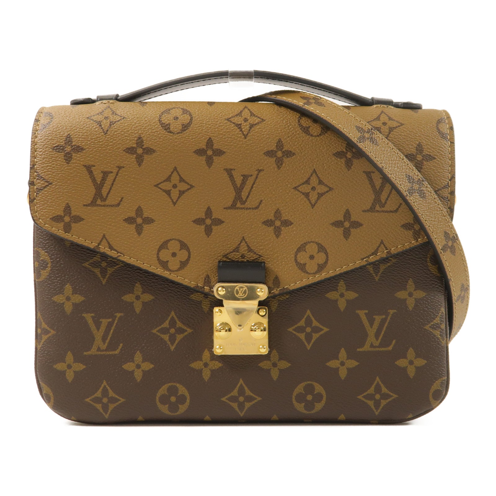 LOUIS VUITTON Pochette Metis M44876 2-Way Bag Coated Canvas