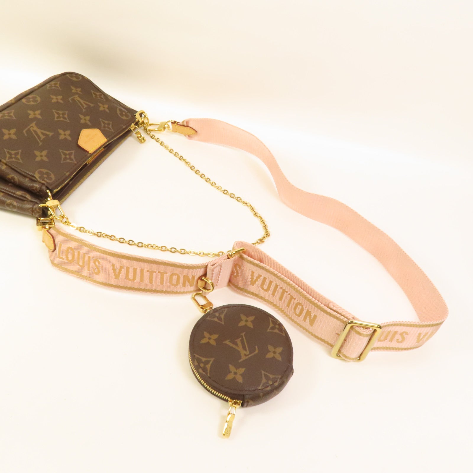 LOUIS VUITTON Multi Pochette M44840 2-Way Bag Coated Canvas 6
