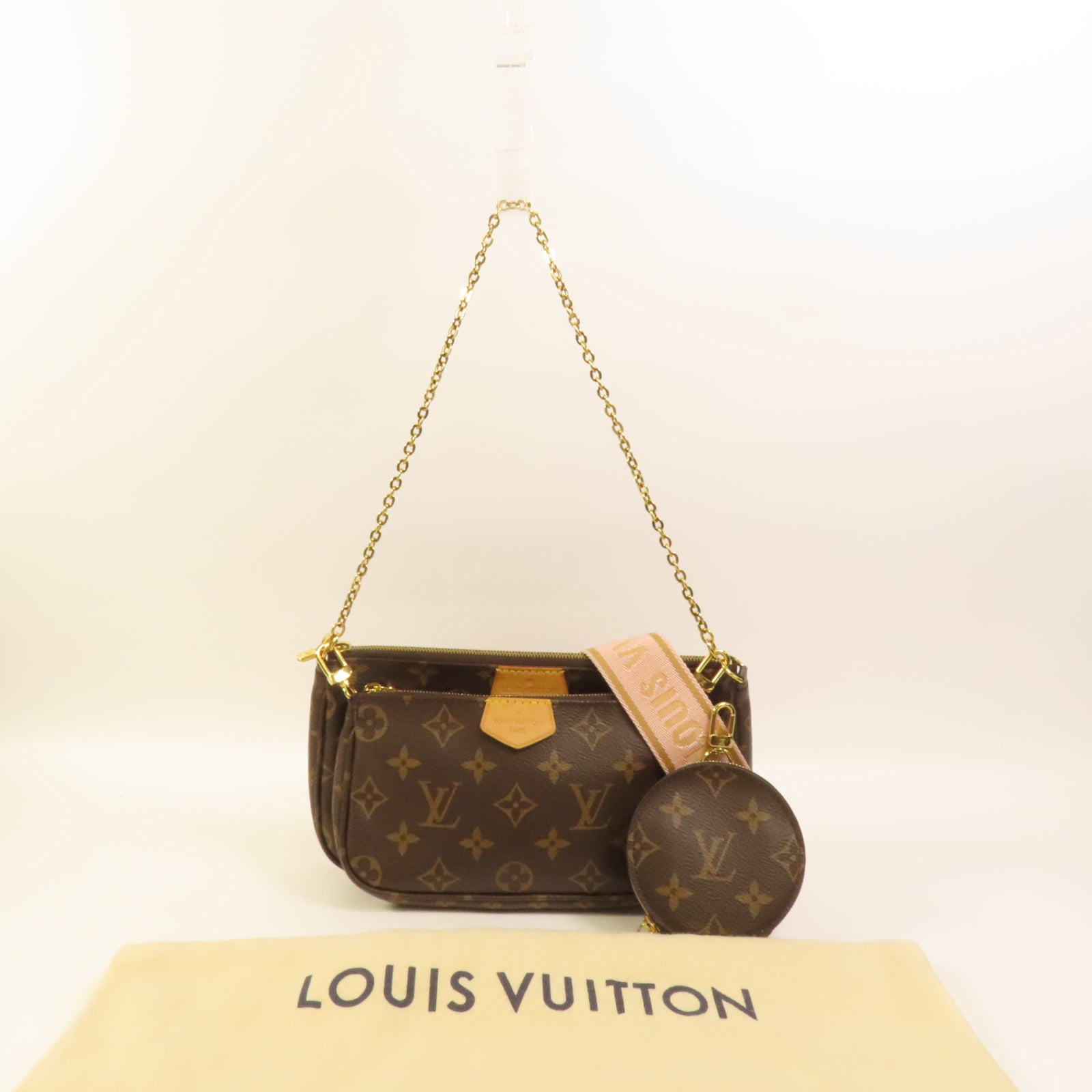 LOUIS VUITTON Multi Pochette M44840 2-Way Bag Coated Canvas 13