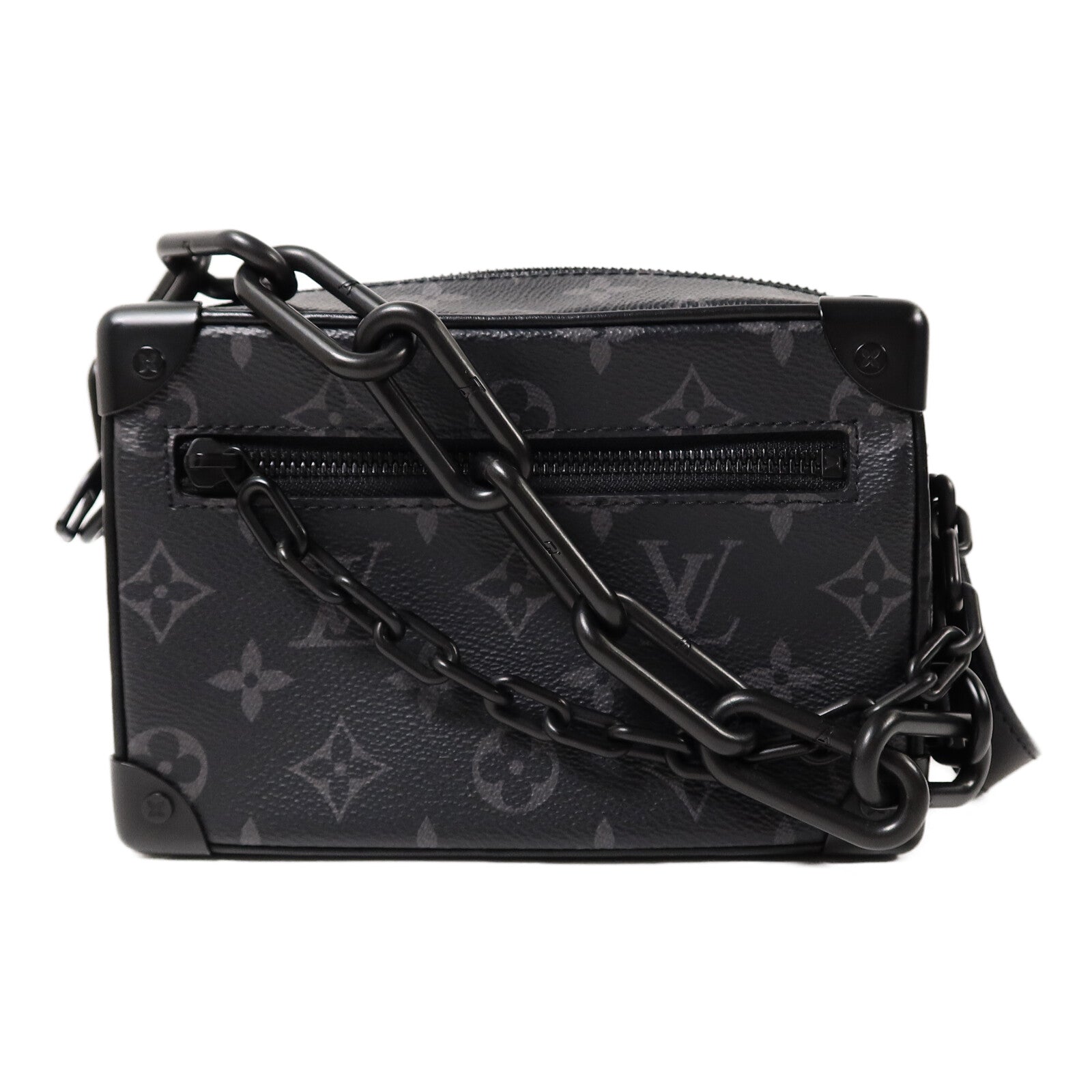 LOUIS VUITTON Soft Trunk M44735 Shoulder Bag Coated Canvas