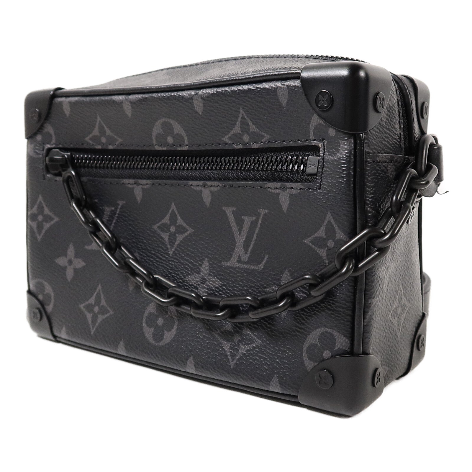 LOUIS VUITTON Soft Trunk M44735 Shoulder Bag Coated Canvas 3