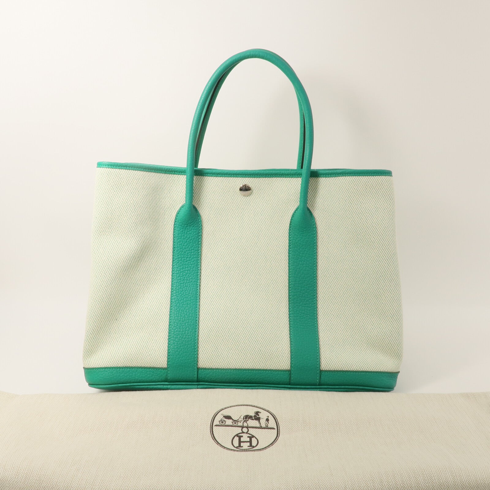 LOUIS VUITTON Tote Bag Calfskin 9