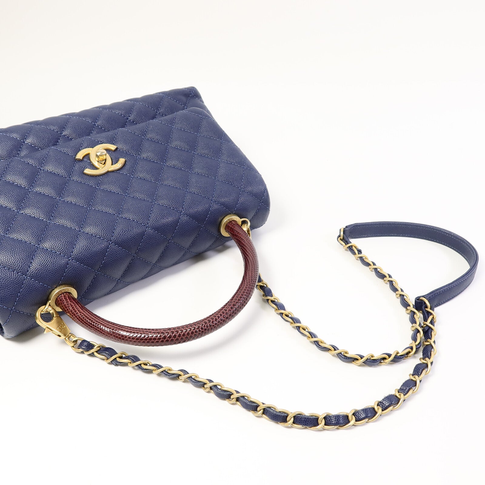 LOUIS VUITTON A92990 2-Way Bag Calfskin 9