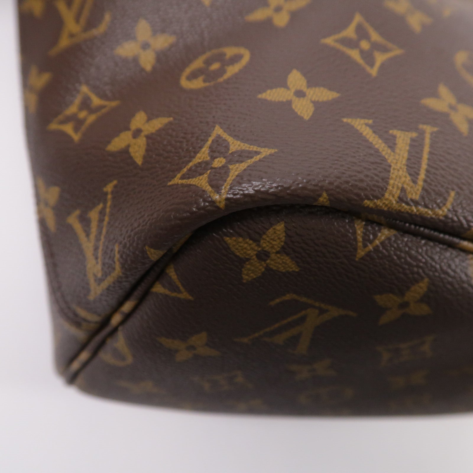 LOUIS VUITTON Neverfull M25664 Shoulder Bag Coated Canvas 12