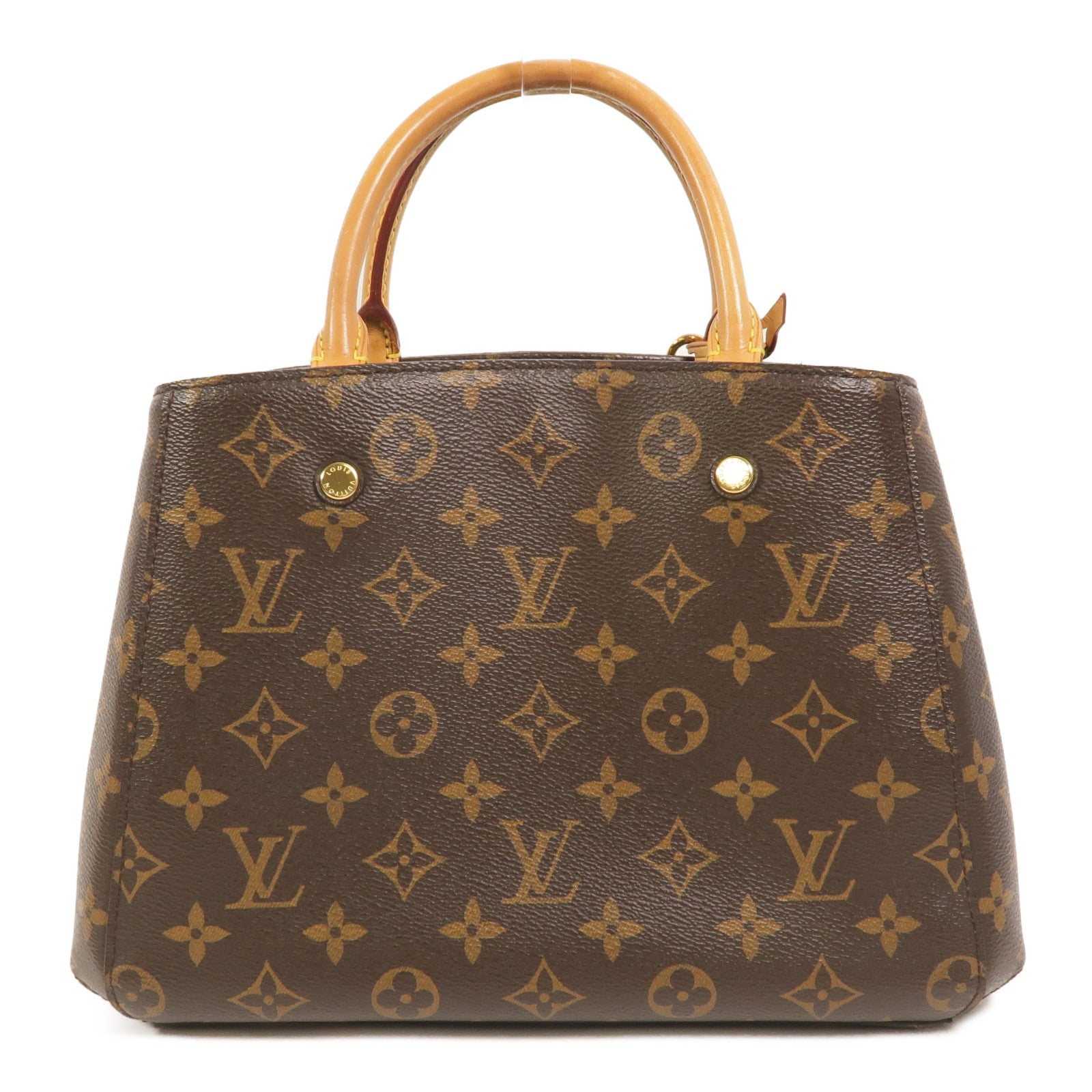 LOUIS VUITTON Montaigne M41055 2-Way Bag Coated Canvas 2