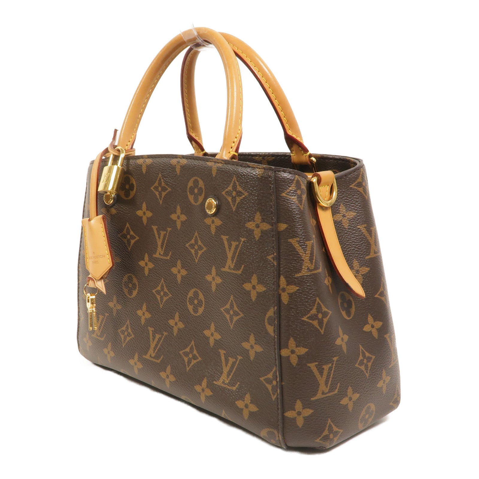 LOUIS VUITTON Montaigne M41055 2-Way Bag Coated Canvas 3