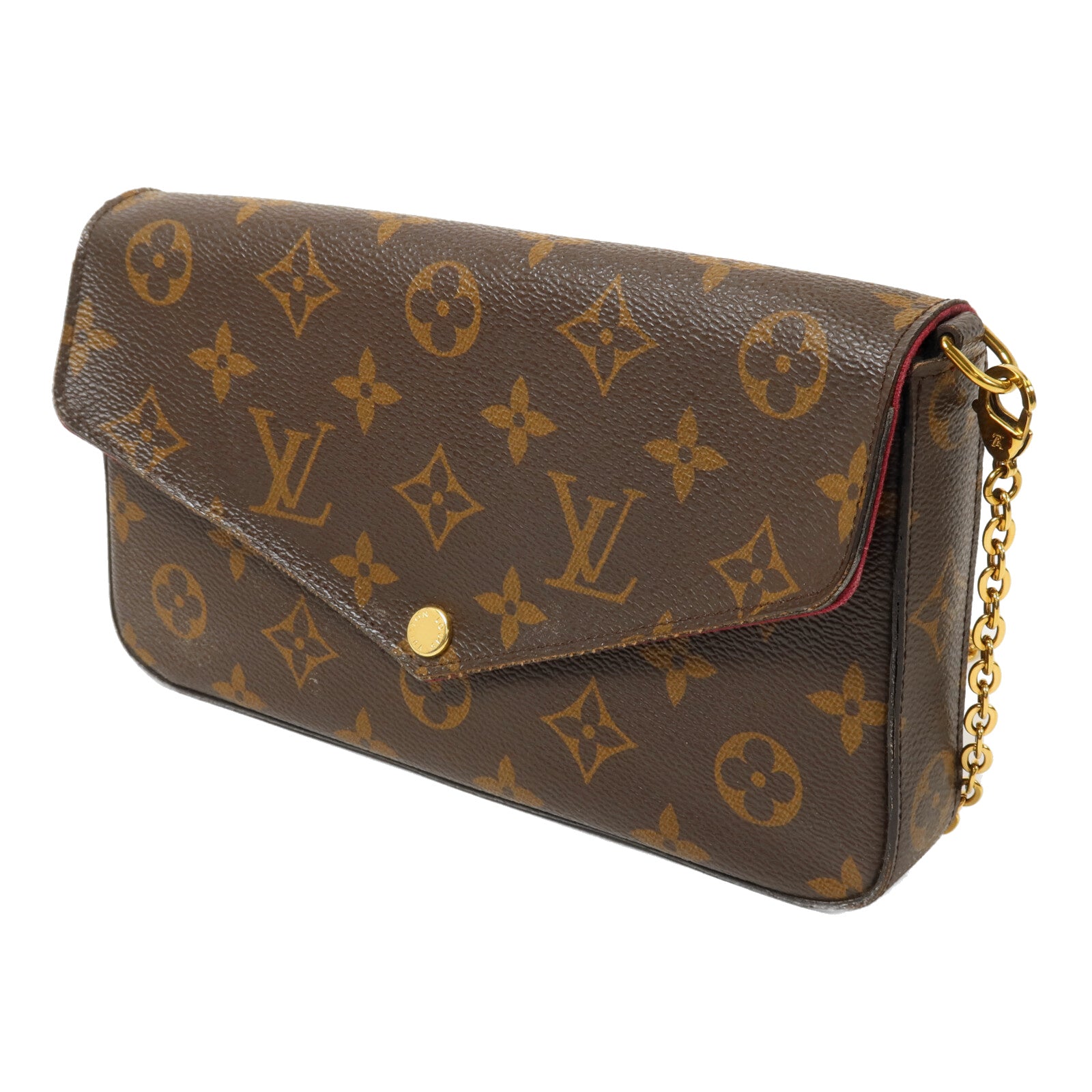 LOUIS VUITTON Felicie M61276 Shoulder Bag Coated Canvas 3