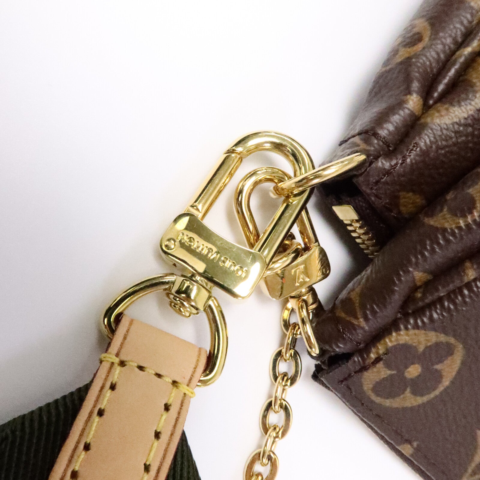 LOUIS VUITTON Multi Pochette M44813 2-Way Bag Coated Canvas 14