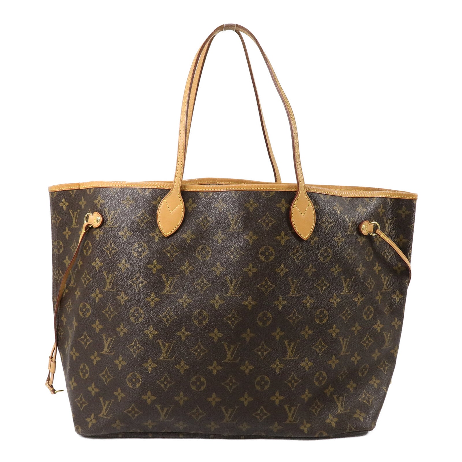 LOUIS VUITTON Neverfull M41180 托特包 塗層帆布 2